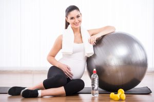 Må bättre som gravid med träning